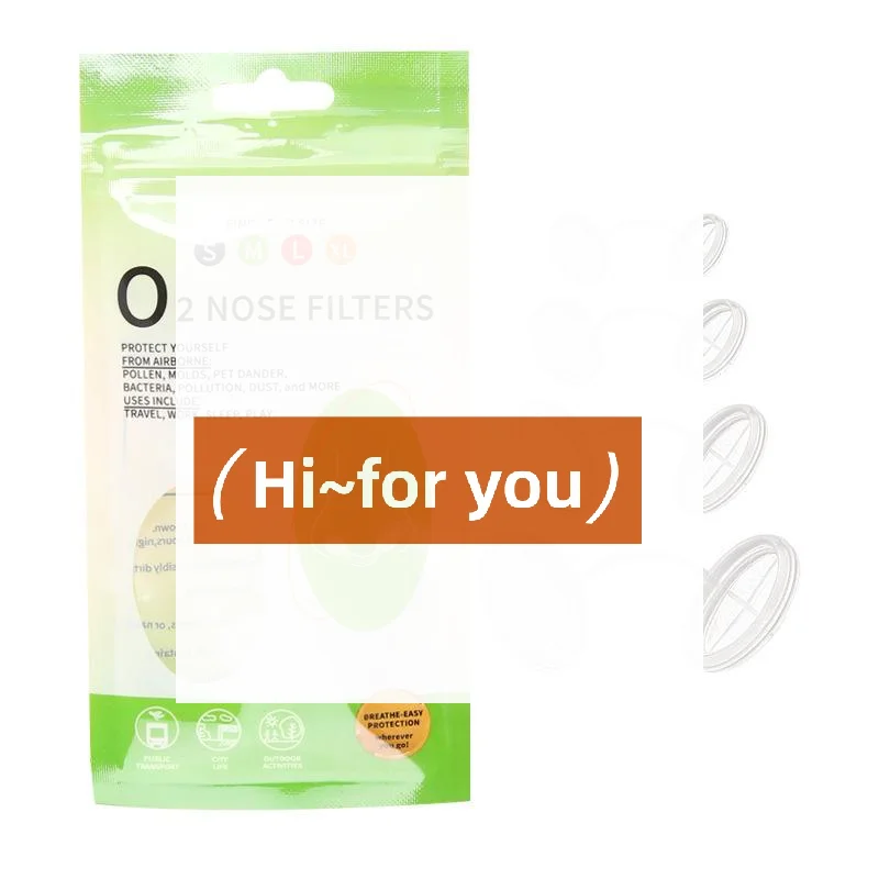 4/10 Pcs Invisible Disposable Nasal Plugs Multi Size Air Filters for Pet Allergy Blocker Comfortable All Day Use and Family Set