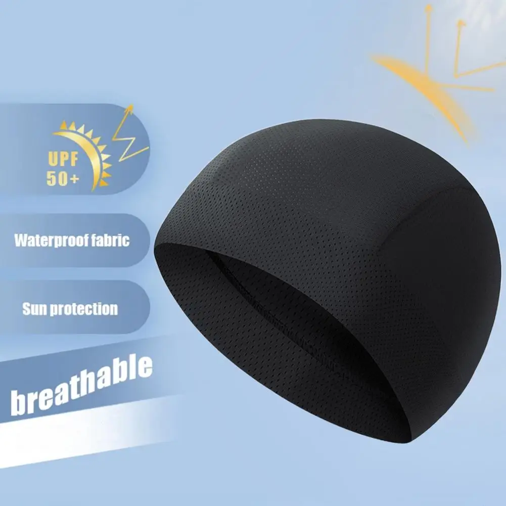 

Helmet Liner Sweat Cap Breathable Anti-uv Cycling Cap for Outdoor Sports Quick Dry Mesh Skull Cap with High Elasticity for Bike