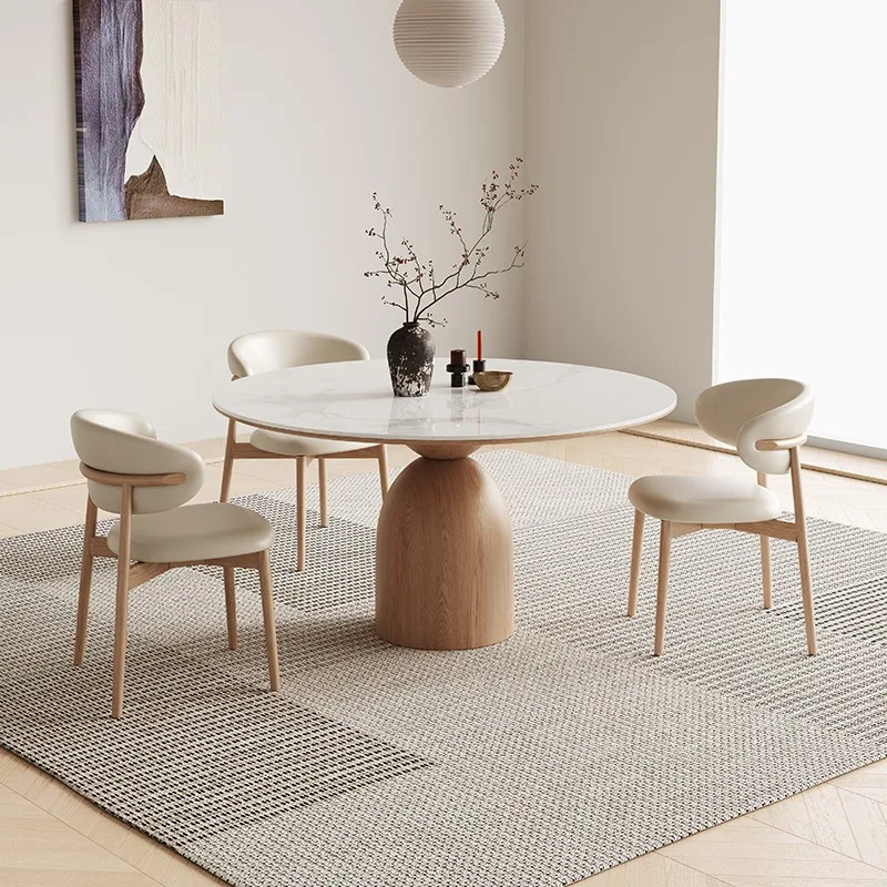 

Trendy European Table Exquisite Beauty Simple Glamour Dining Table Creative Aesthetic Tavolo Pieghevole Dining Room Furniture