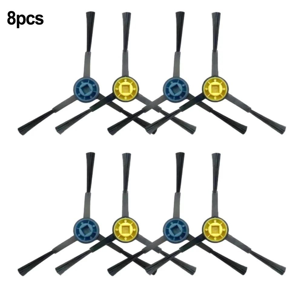 8pcs Side Brushes For M9 / For NERE10s E10S / For For A8 A8 Plus / For ETA Aurum PRO 6241 Cleaner Parts