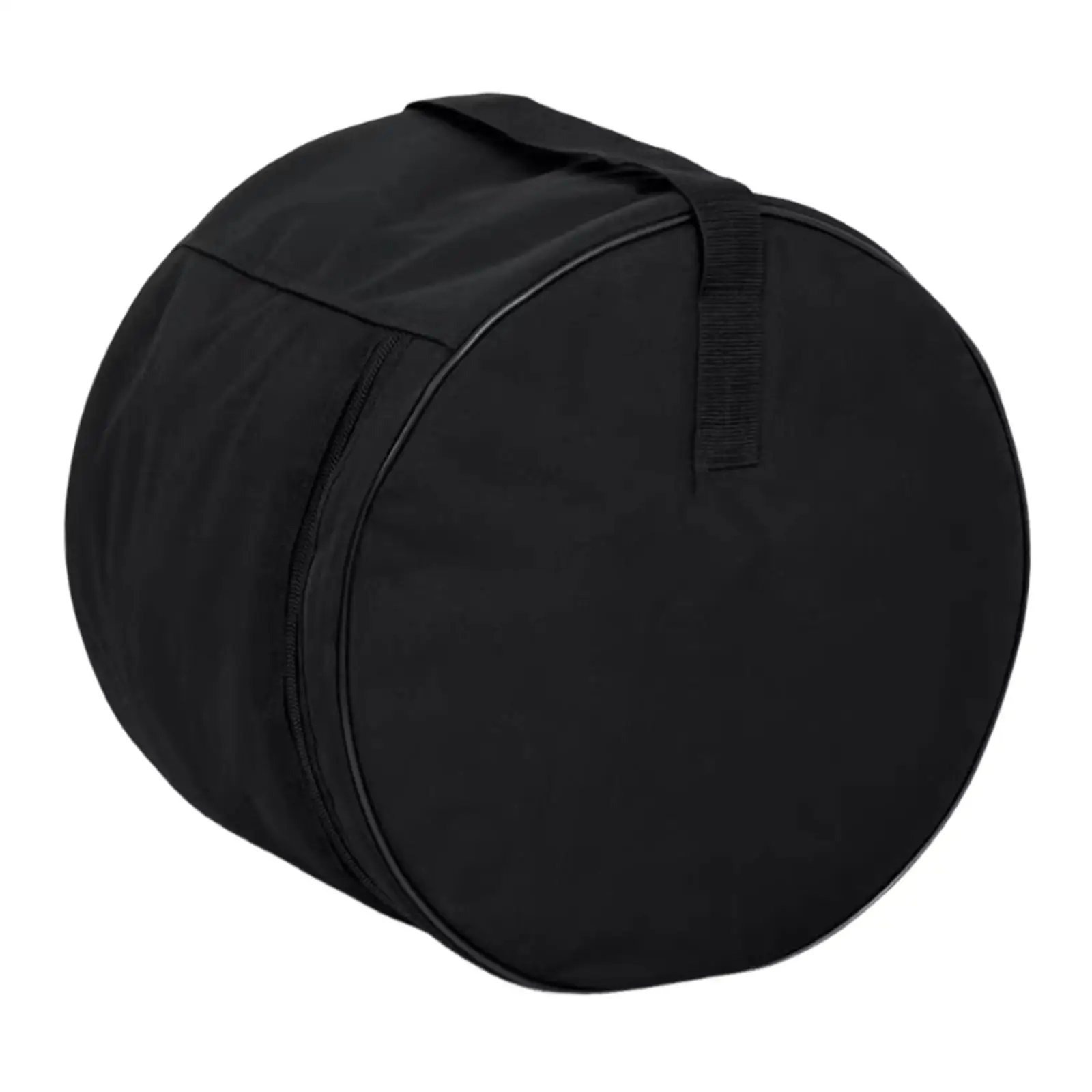 Drum Storage Bag with Zipper Closure Padded Lining Waterproof Holder for Frequent Movement of Musical Equipment