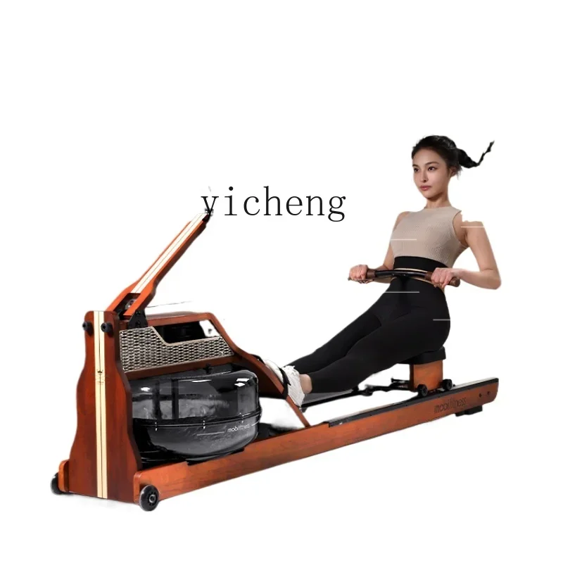 XL Water Resistance Rowing Machine Household Fitness Rowing Machine Foldable Paddle Machine Equipment