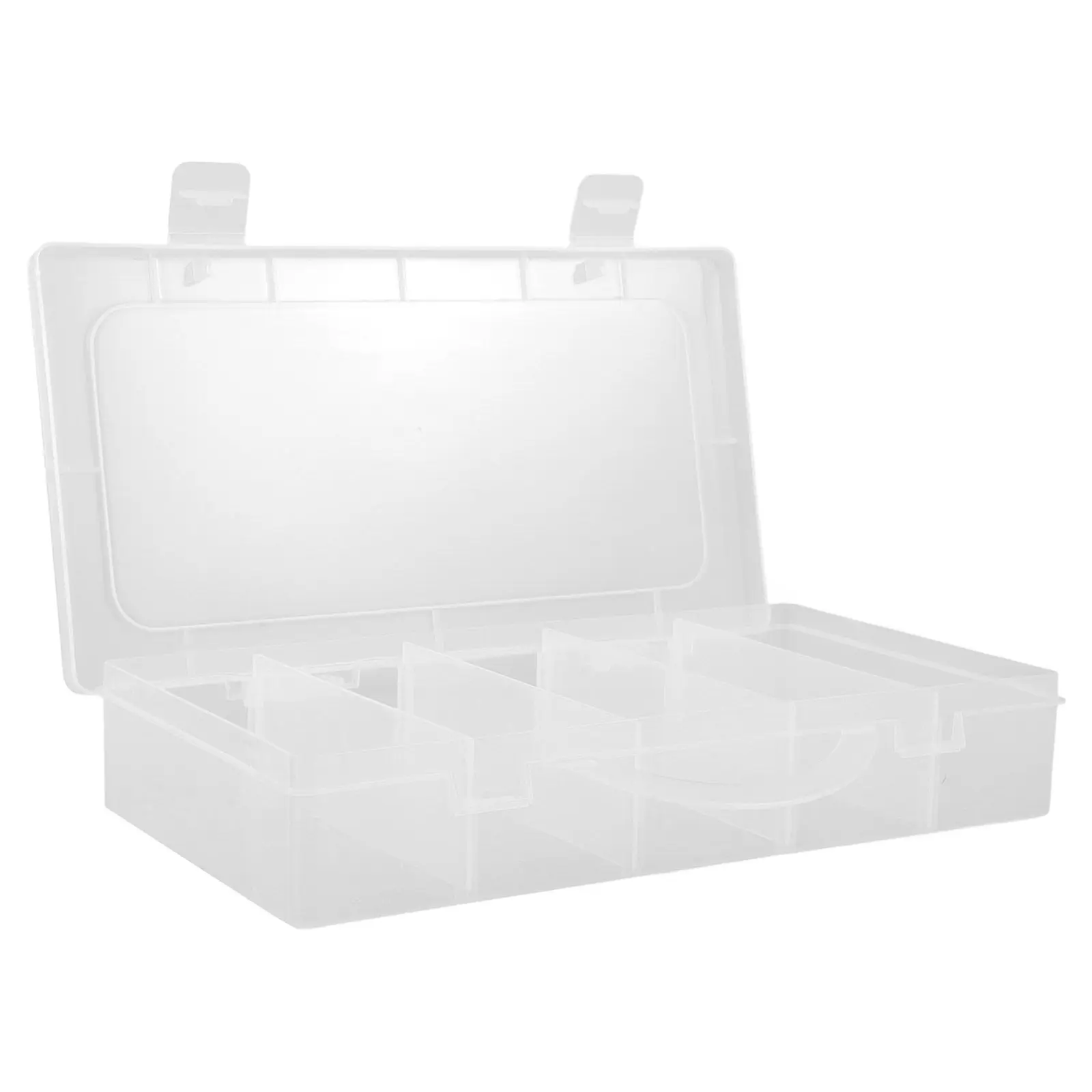 

Wear Resistant Plastic Toolbox Portable Handle Storage Case Multi Function Tool Organizer for Daily Use Office Workshop Tool