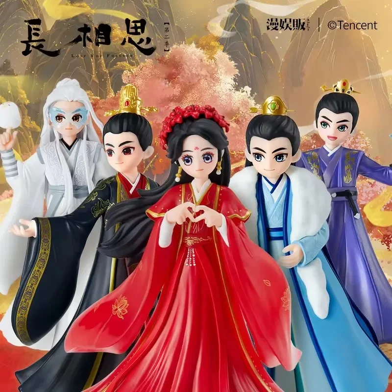 2024 Blind Box Figures The Everlasting Longing For Each Other Figure Xiaoyao Cangxuan Tushanjing Xiang Liu Toys Ornament Gift