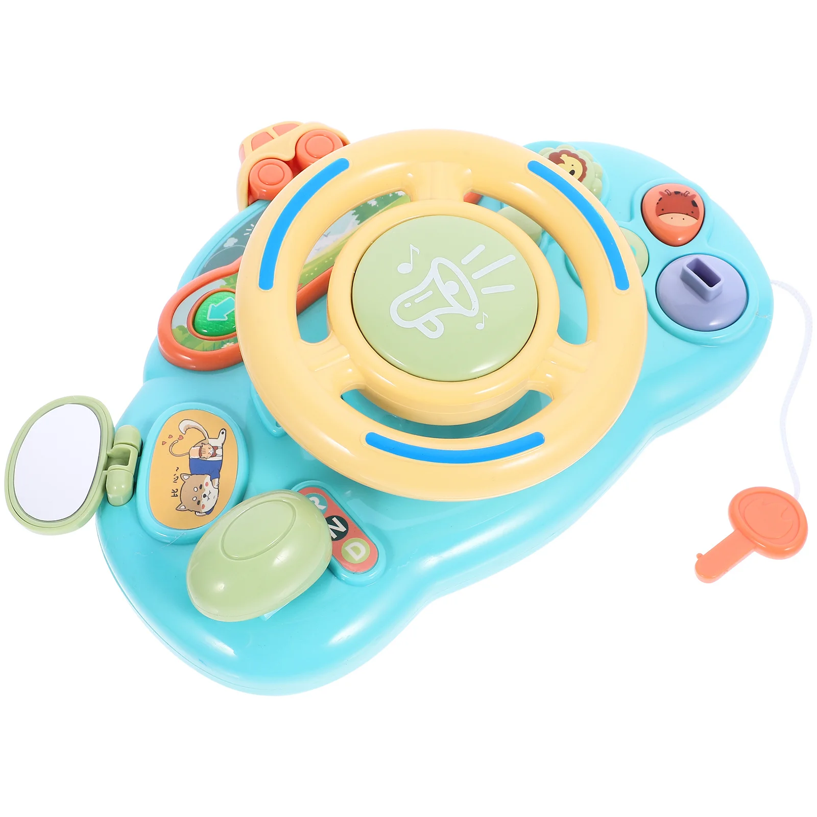 

Baby Early Education Music Steering Wheel Simulation Driving Learning Play Steering for Toddlers Cognitive Skill Development