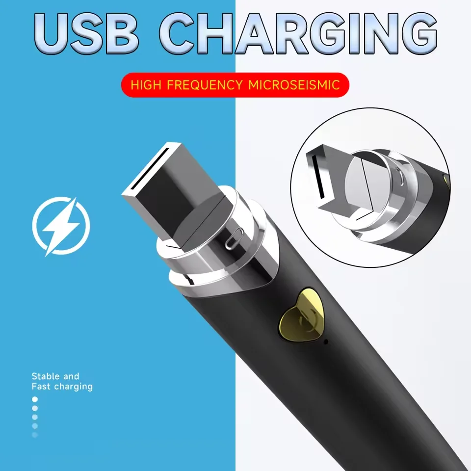 Makeup Brush G Spot Vibrator Sex Toys Powerful Vibrating Vagina Nipple Orgasm Stimulator USB Wireless Charging AV Stick Massager view 3