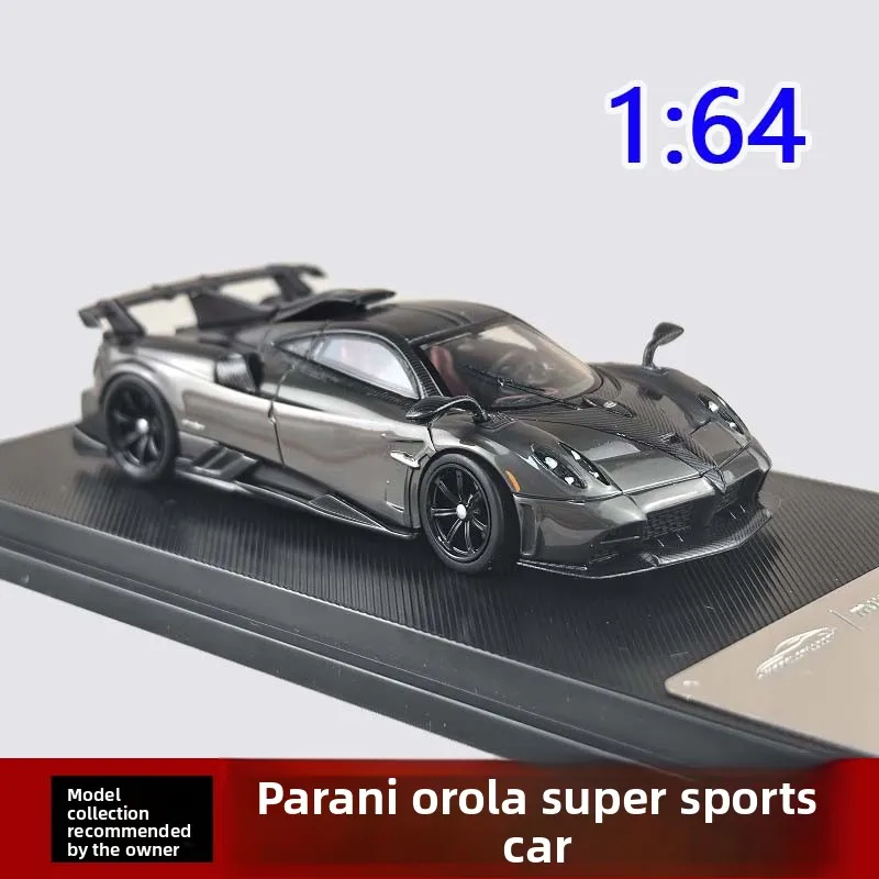 Diecast 1:64 Scale Pagani Imola V12 Supercar Car Model Collectible Toy Gift Souvenir Display Ornament