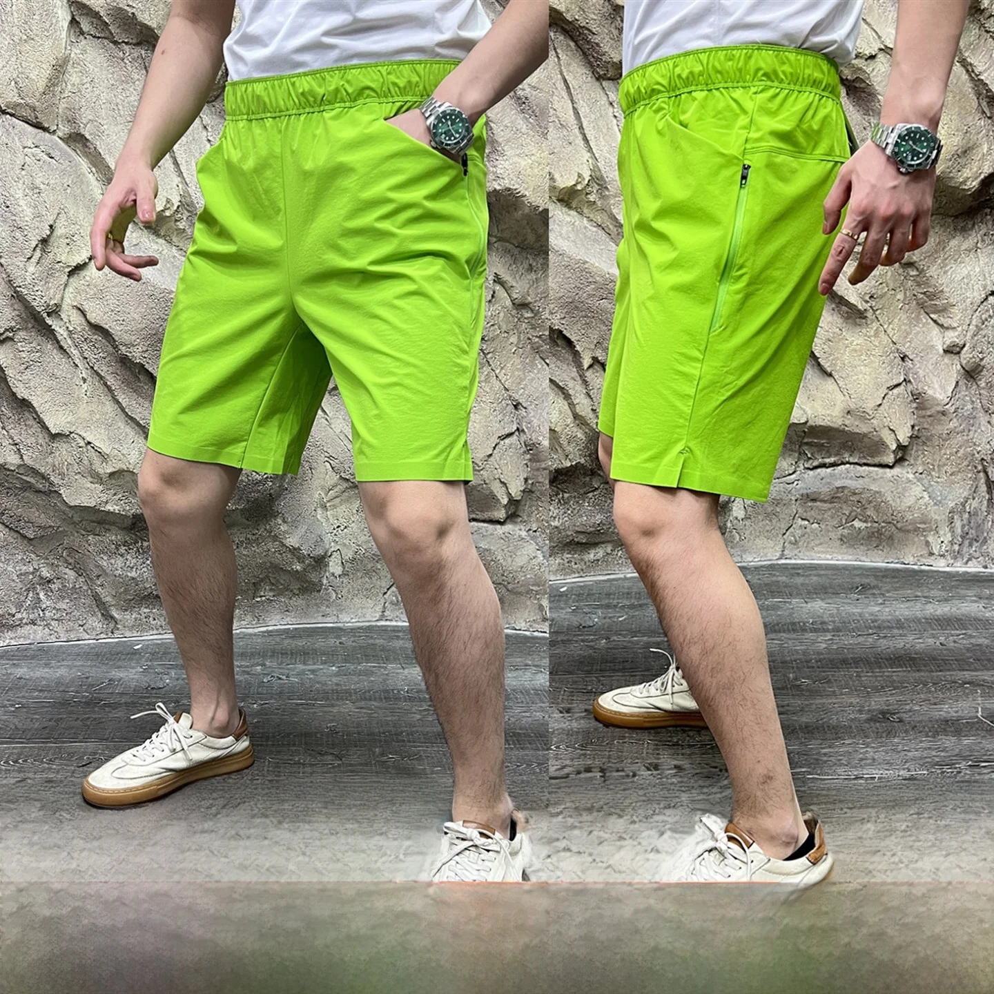 

Outdoor Men's Lightweight Casual orts Five-Quarter Length Water-Resistant Youthful Vitali Straight Leg Summer orts