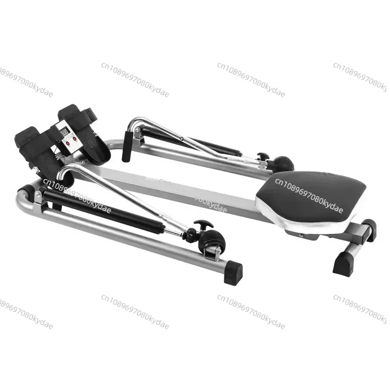 

Household Folding Mute Single and Double Poles Hydraulic Rowing Machine Rowing Machine Trainer Home Fitness Exercise Equipment