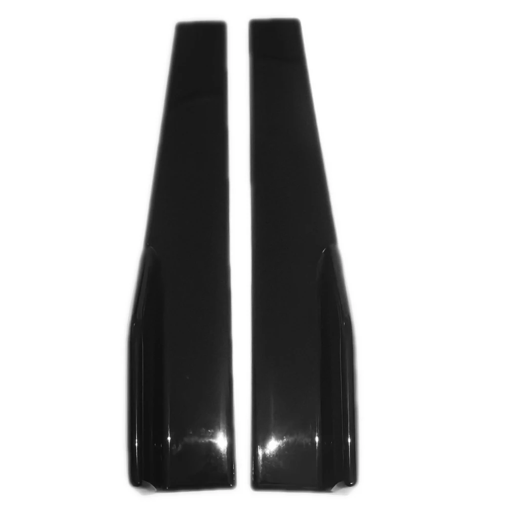 Universal 45cm  2Pcs/Set Car Wide Body Side Skirts Splitters Kit Modified Sideskirts Rocker Anti-Scratch Winglet Wings Bumper