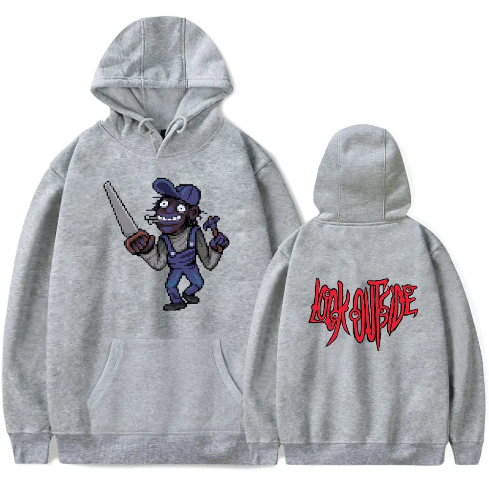 

Look Outside Merch Hoodies Man/Woman Sweatshirts Printed Casual Clothes