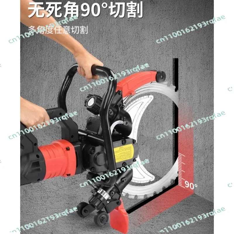 

High-Power Cutting Machine Ring Saw Concrete Wall Cutting Machine 220V 8980W 3000PRM XYL-8980W High Frequency Brushless Ring Saw