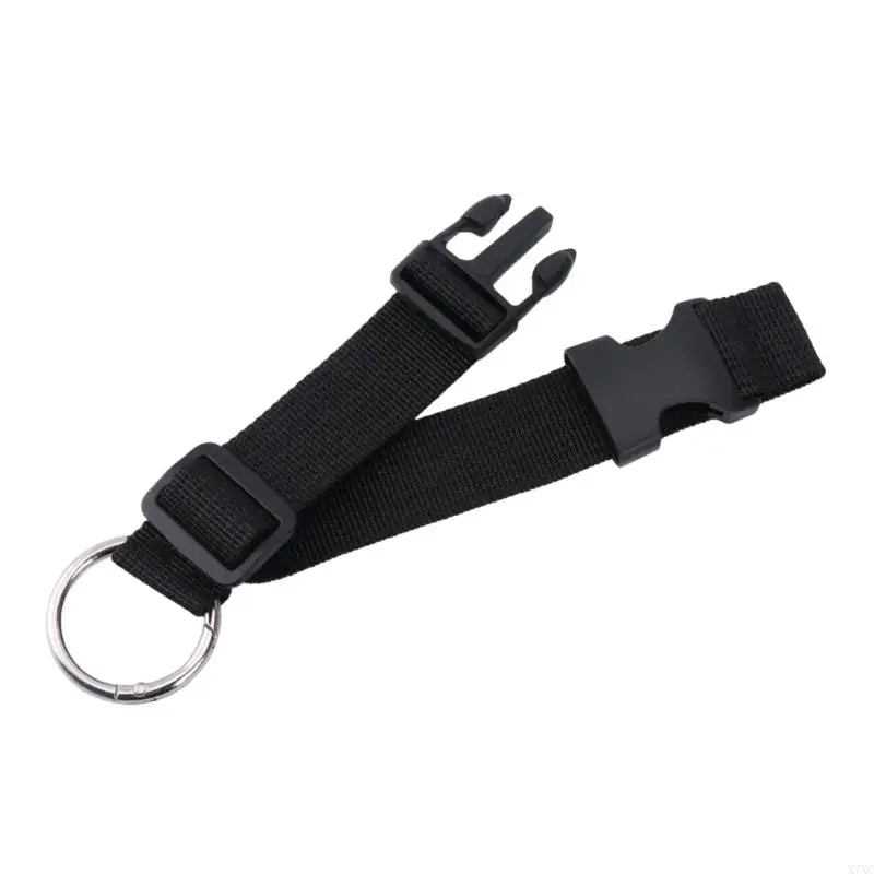 X7XC BAGUAGGIO CINTURA GUAGGIO Porta del bagaglio a pinna per pinze per clip per clip ginnicenni Aggiungi connettore bagaglio