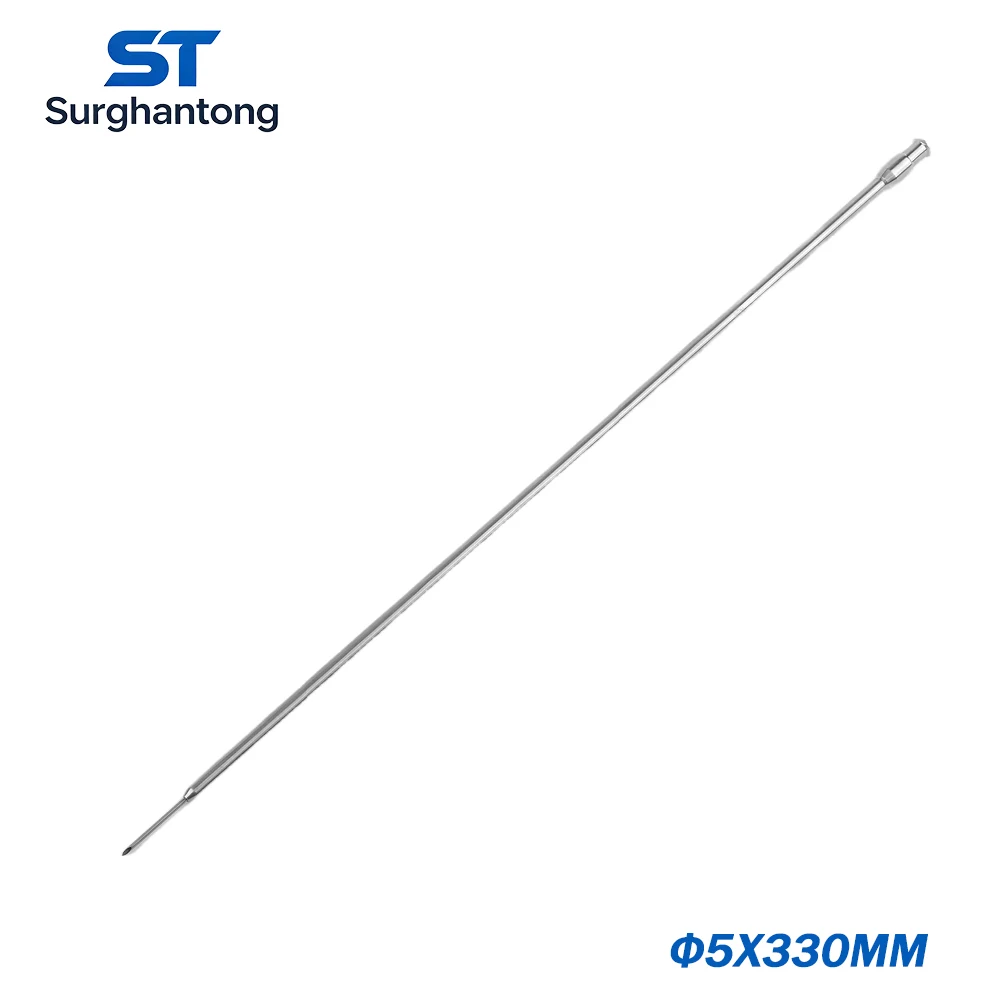 Medical Use Laparoscopic Bile Duct Needle Endoscopic Stainless Steel Puncture Needle 5mmx330mm