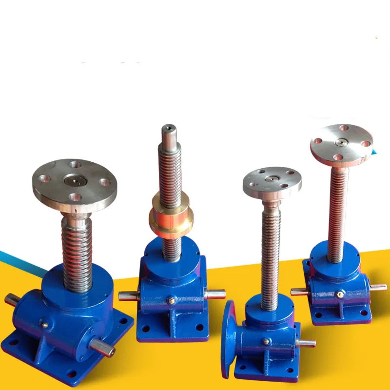 Turbina de plataforma de elevación de tornillo vertical de elevación manual