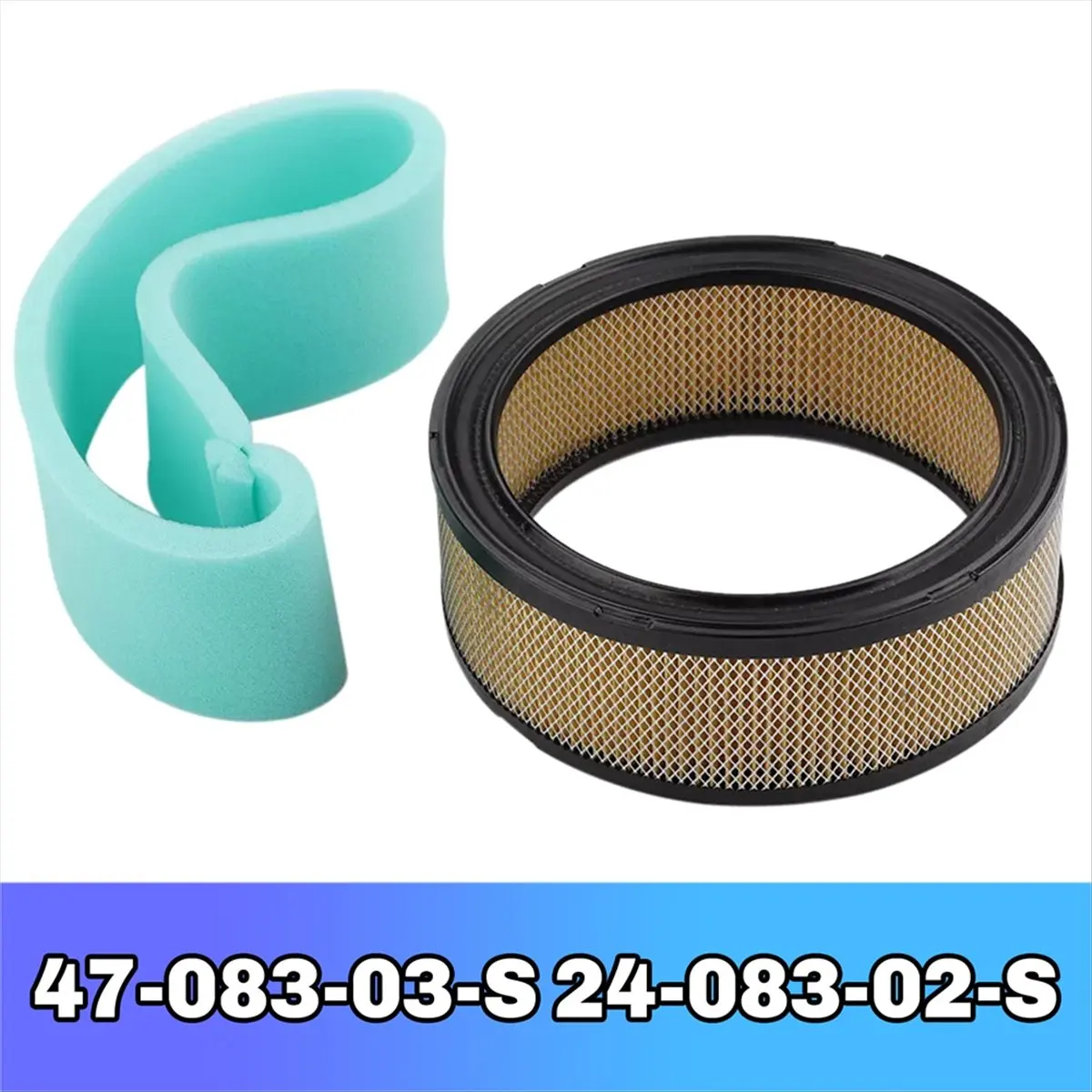 Y17A 47-083-03-S 24-083-02-S Lawnmowers Air Pre Filter for CH18-CH26, CH620-CH750, CV17-CV25