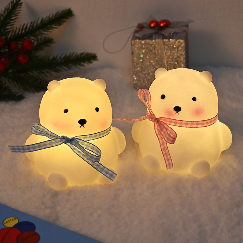 

Valentine's Day cute little Duck Lamp For room Kids Baby Cartoon Creative girl Gift Bedroom decoration Lamps 2022 LED Night Ligh