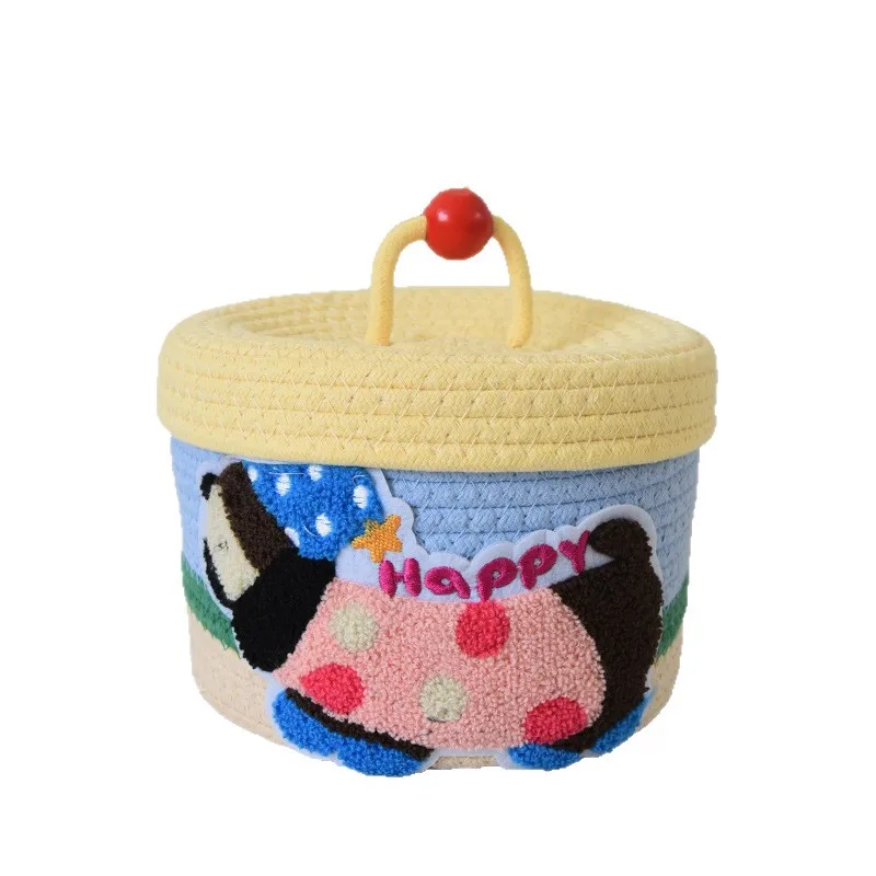 

Baby Celebration Desktop Gift Storage Basket - Perfect for Full-Moon/100-Day/Birthday, Holds Cookies/Candies/Eggs Souvenir