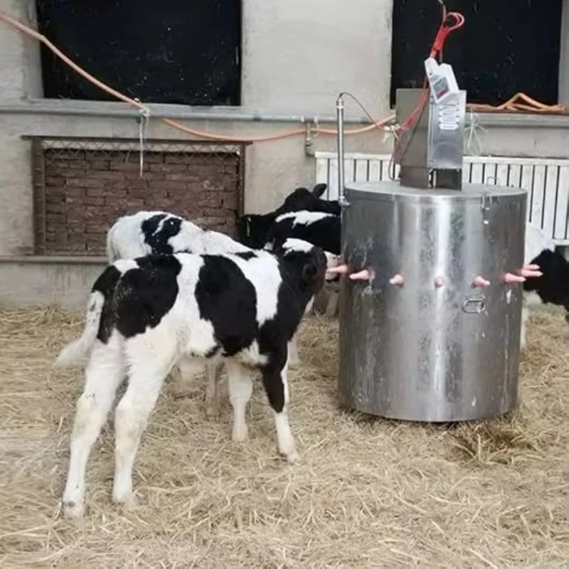 

304 Stainless Steel Automatic Calf Feeder Electric Heating Calf Milk Replacer for Dairy Farms