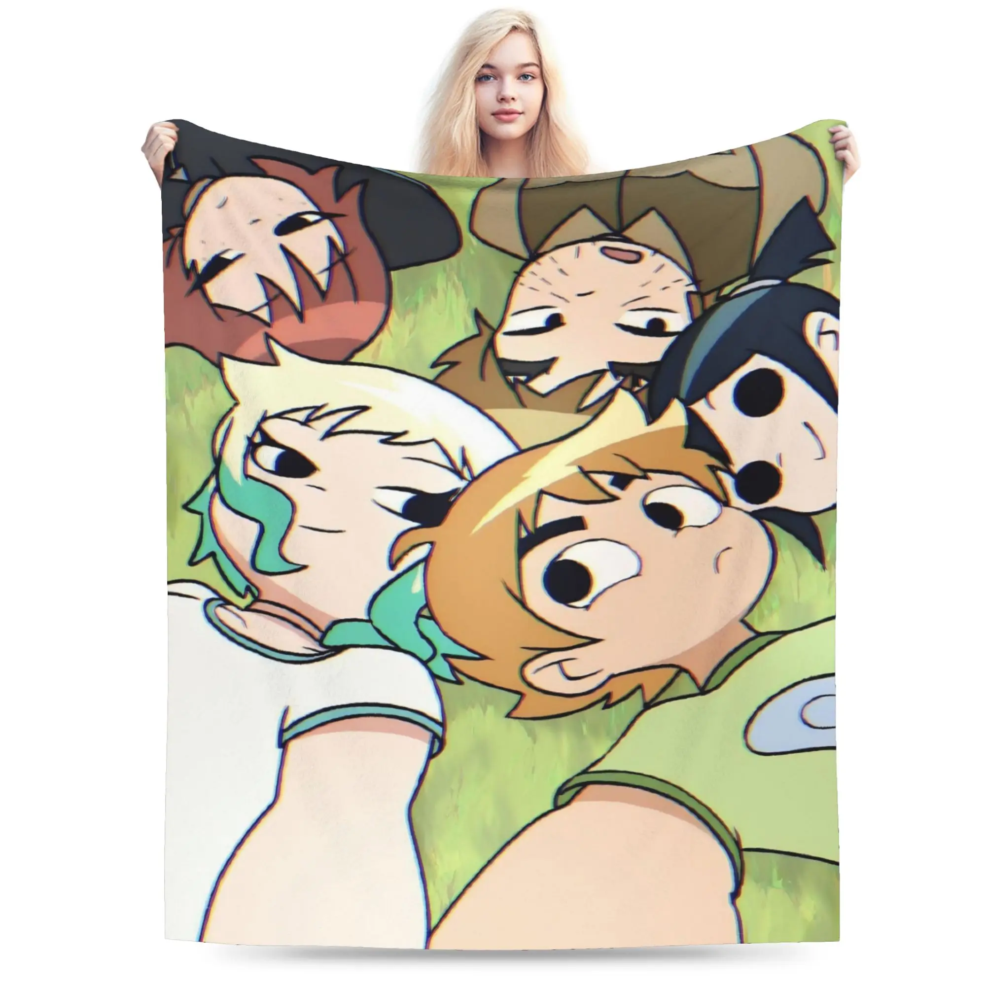 Scott Pilgrim vs. the World Stuff Blankets Lightweight Thin Fleece  Throw Blanket Cozy Quilt