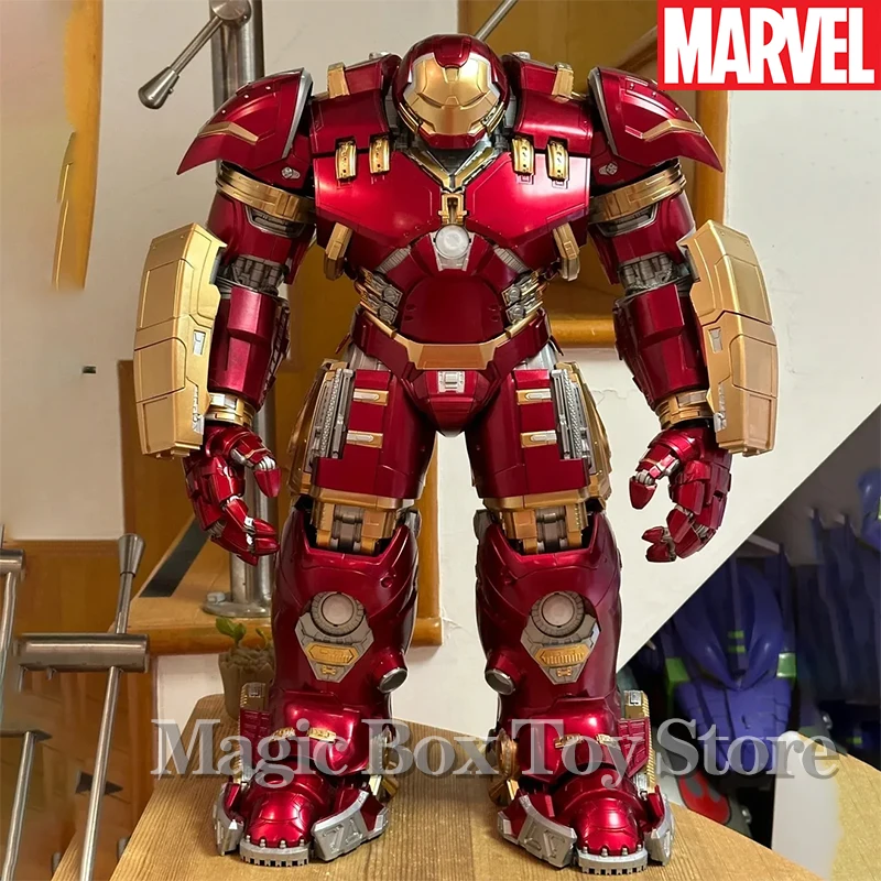 Original Fondjoy 1/7 Marvel Legends Iron Man Action Figure Mark Hulkooster Hulkbuster Armor Assembly Child Funny Toys Xmas Gift