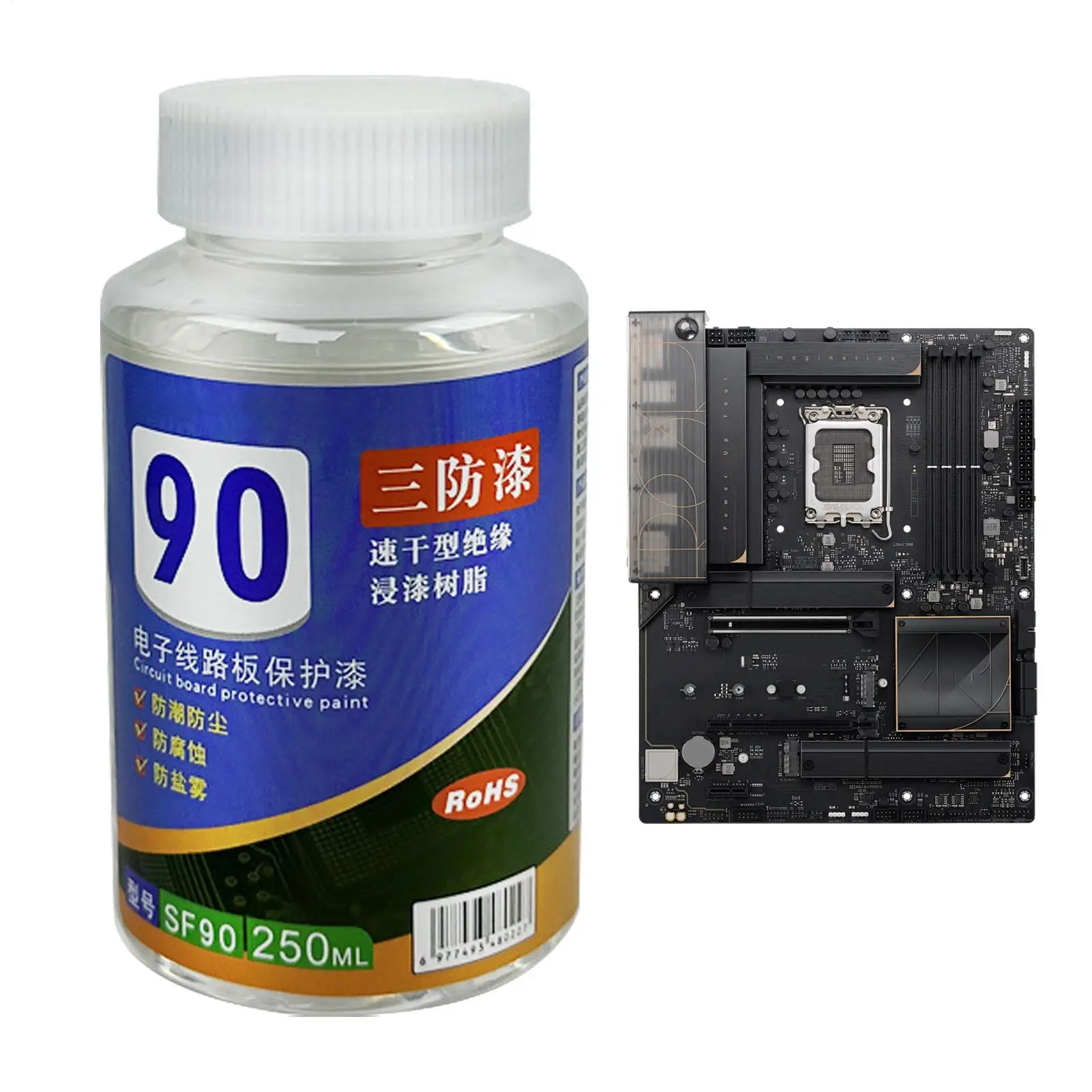 Potting Compound Waterproof Clear Electronics Conformal Coating Circuit Board Repair Paint for Circuit Board Motherboard