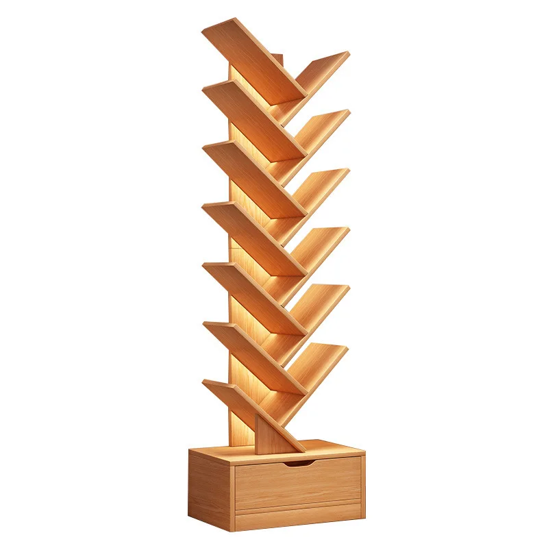 Simple modern living room creative multi-functional shelf simple storage bookshelf floor-to-ceiling home multi-layer book shelf