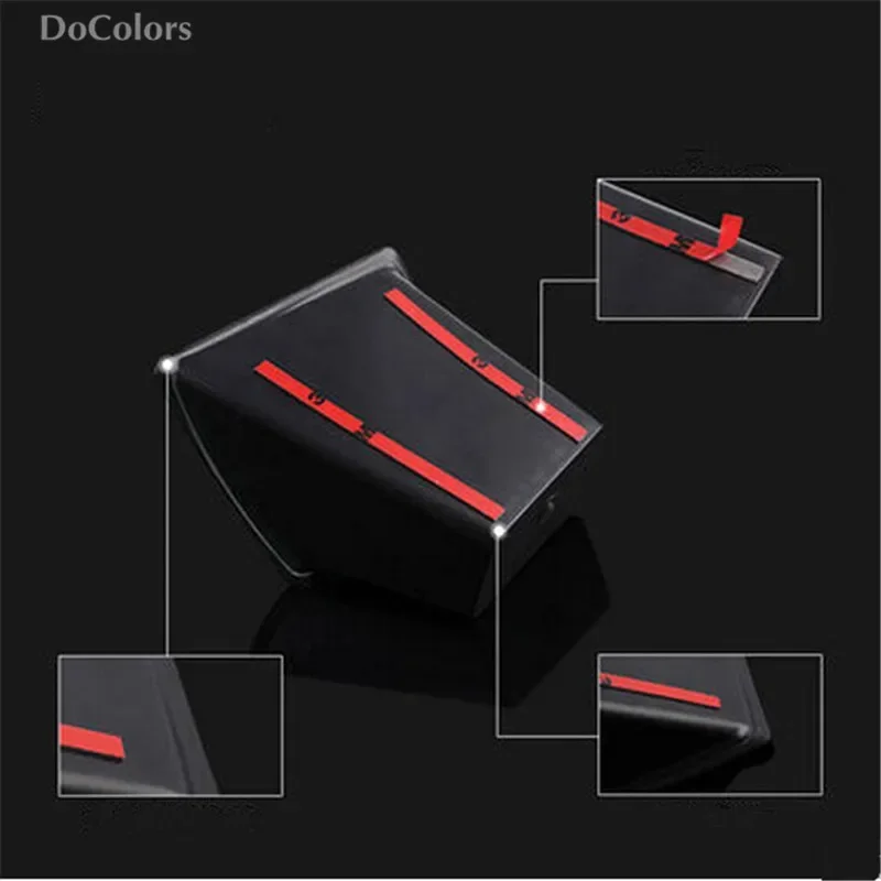 DoColors New Design For MAZDA CX-5 CX5 2013-2016 Black Plastic Central Control Storage Box Glove Container Box Holder