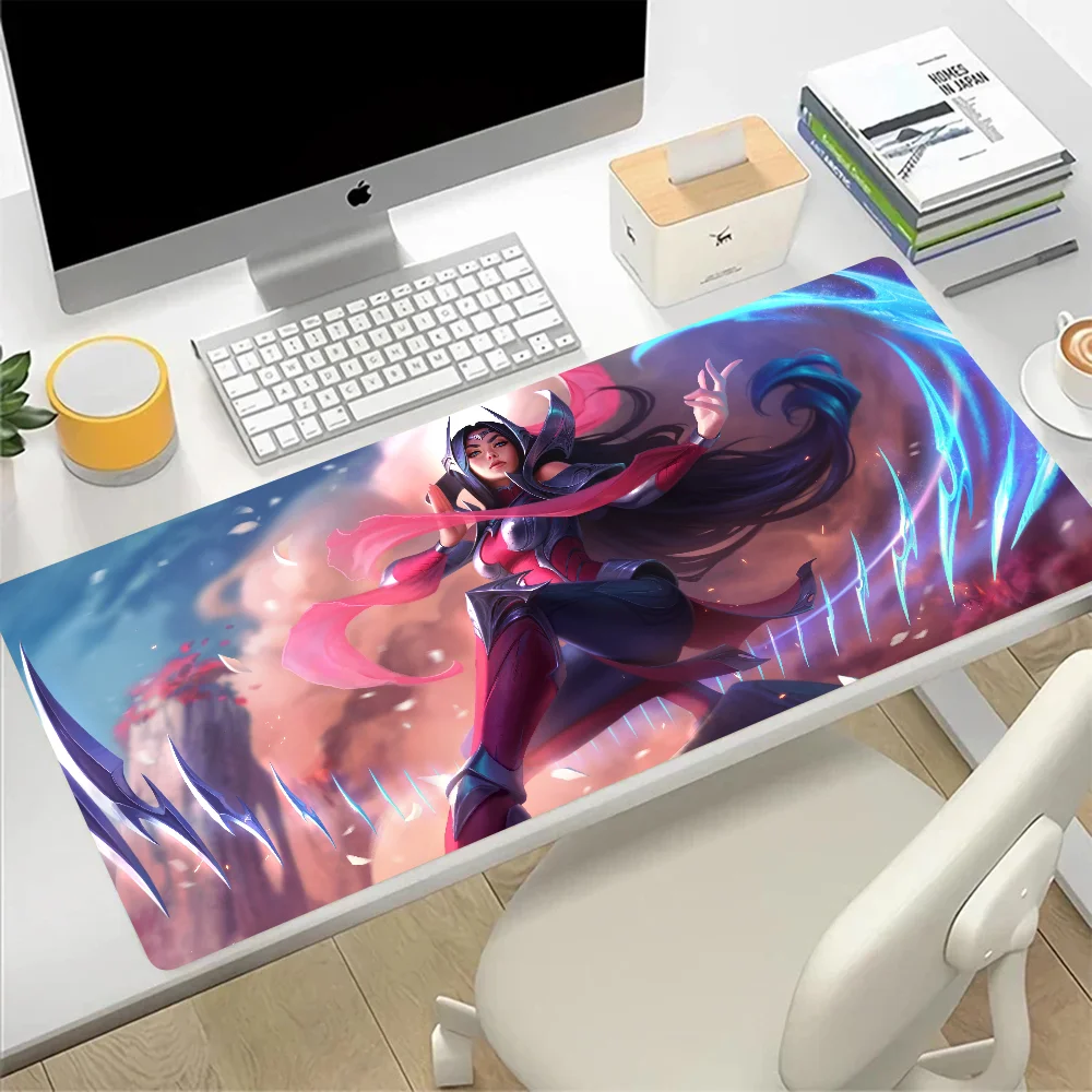 League of Legends Irelia Large Mouse Pad Gaming Mousepad PC Gamer Computer Office Mouse Mat XXL Laptop Keyboard Mat Desk Pad