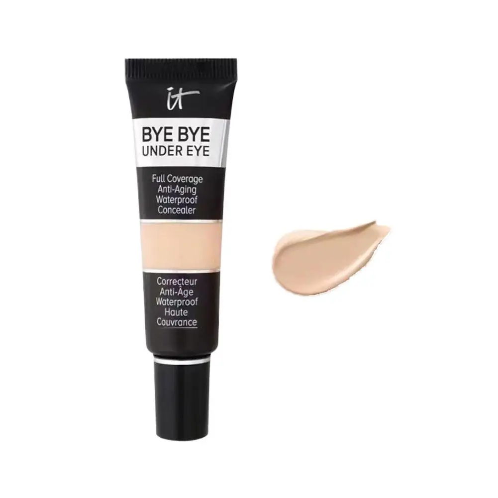 Under Eye คอนซีลเลอร์ 12ml Full Coverage ครีมสําหรับ Dark Circles & Blemishes คอนซีลเลอร์กันน้ําติดทนนาน Natural Skin Tone