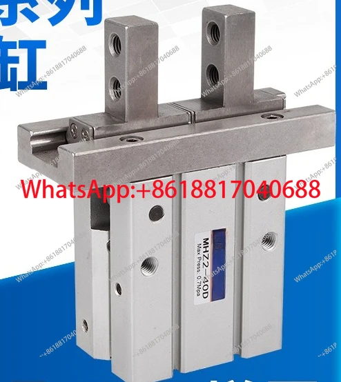 Pneumatic Parallel Finger Cylinder Manipulator Accessories Gripper MHZ2-16D 10D 40D