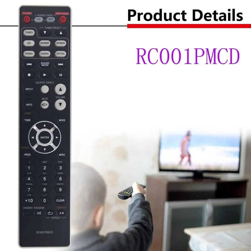 1 Pcs Amplifier Remote Control RC001PMCD Remote Control For Marantz CD Player CD6005 CD-6005 PM6005 PM-6005
