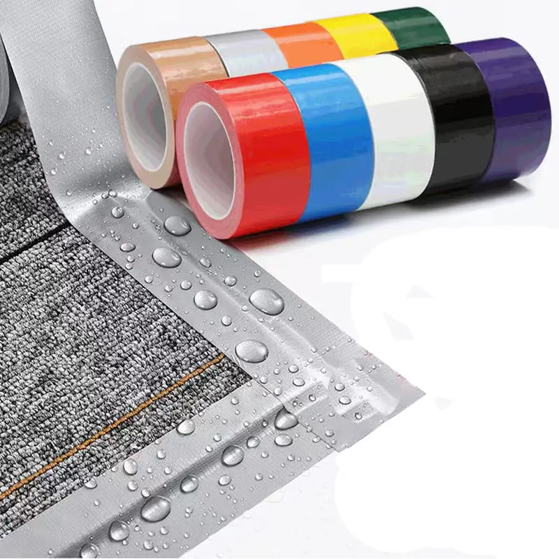 

Adhesive Fabric Tape Seat Strong Repair Duct Tape Black Vinyl Tape No Residue Carpet Tape