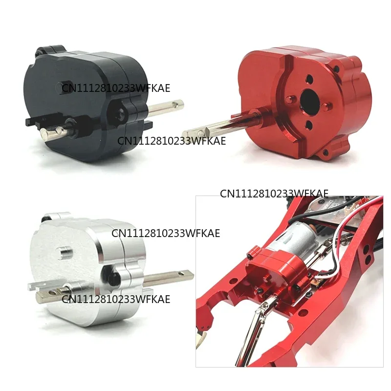 MN82S LC79 MN78 MN168 New MN99S Metal Transmission Metal Gearbox Gear Set 1/12 RC Rock Crawler Car Upgrade Part Accessories
