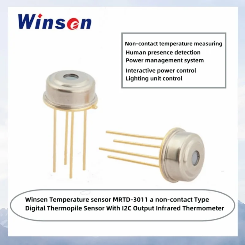 

Winsen Датчик температуры MRTD-3011 бесконтактный цифровой датчик термобатареи с выходом I2C Инфракрасный термометр