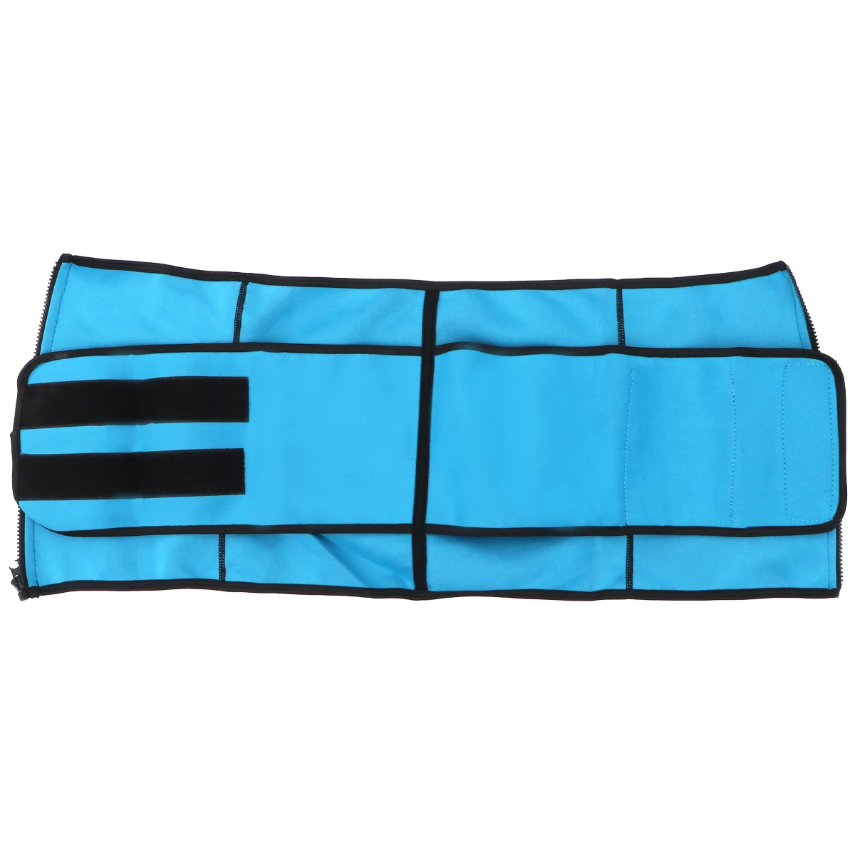 

1pc Sports Waist Trimmer Belt Women Zipper Corset Posture Support Tummy Control Shaper Size M