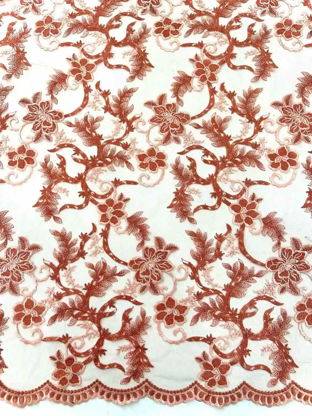 Fabryka Oferta Najnowsza Najlepsza Jakość Delikatna Bardzo Miękka Haftowana Siatka Tiulowa Koronka Materiał na Sukienkę Wieczorową na Imprezę U_GE1629