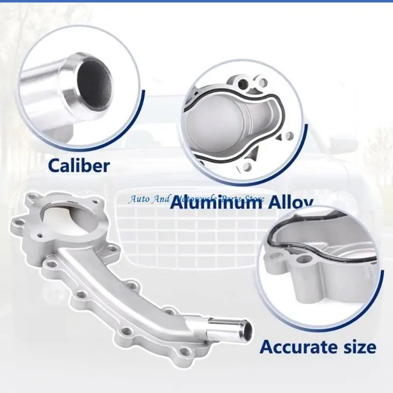 P9FD Motorkühlmittel-Wasserauslassrohr für 11–20 300 2013–20 1500 3,6 l Auto-Thermostatgehäuse Wasserauslass – Detail 1