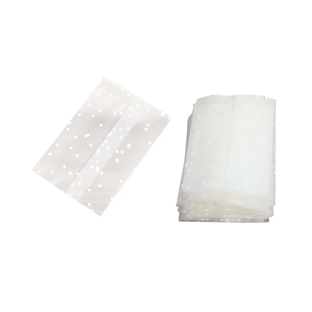 

100pcs Translucence Stars Pattern Treat Bag Nougat Cookies Pastry Dessert Bag Packing Bag Favor Bag Party Supplies
