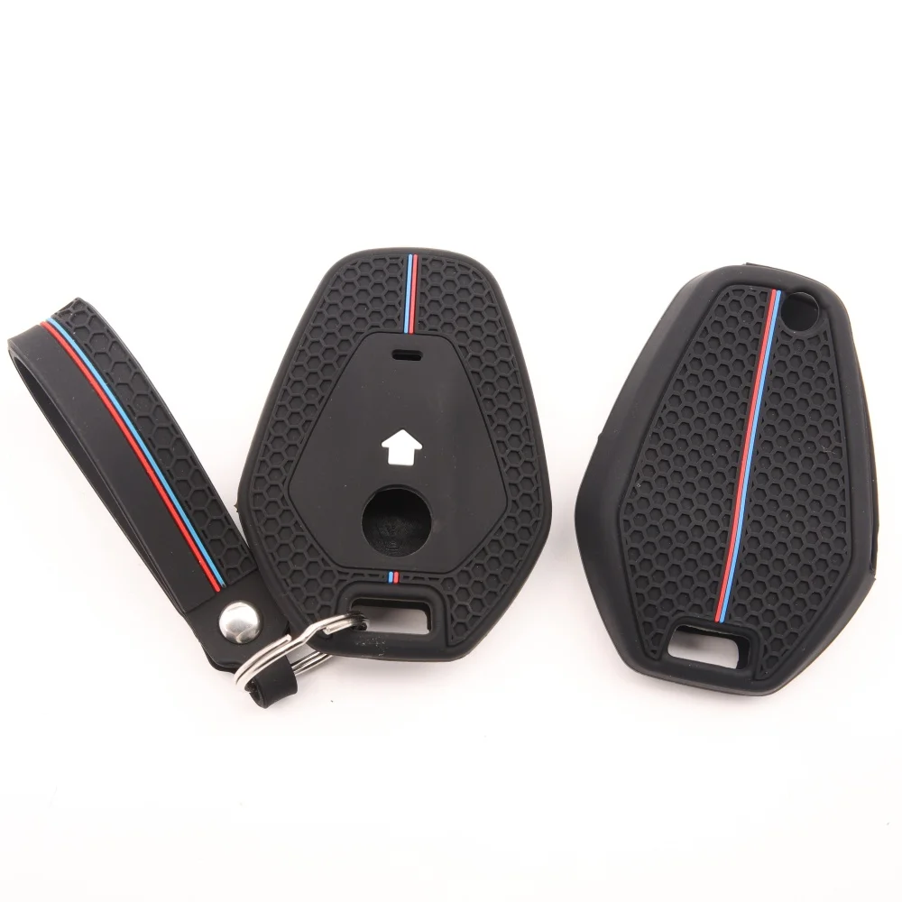 Motorcycle Silicone Key Case Cover Shell Fob for BMW R1300GS R1300 R 1300 Big GS 1300GS 2025 R1250GS R1250 ADV Adventure Bike