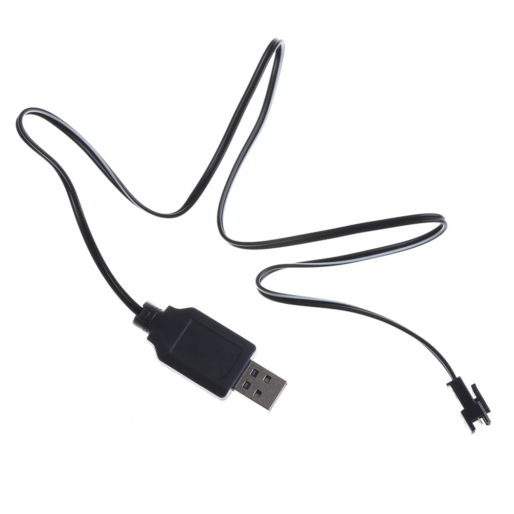 3.6V 4.8V 6V 7.2V Black USB Charger Adapter Cable Universal For Sky Viper Drone Helicopter