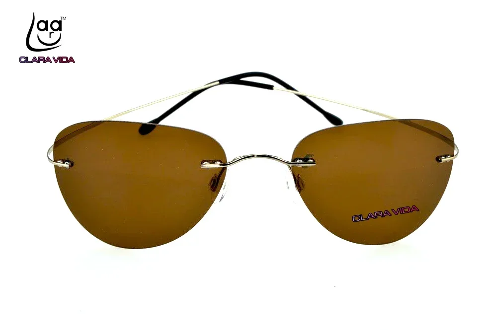 Real Oculos Masculino Polarized Sunglasses =clara Vida= Men Quality Polzrized Uv400 Uv100% Driving Sunglasses Sunshades