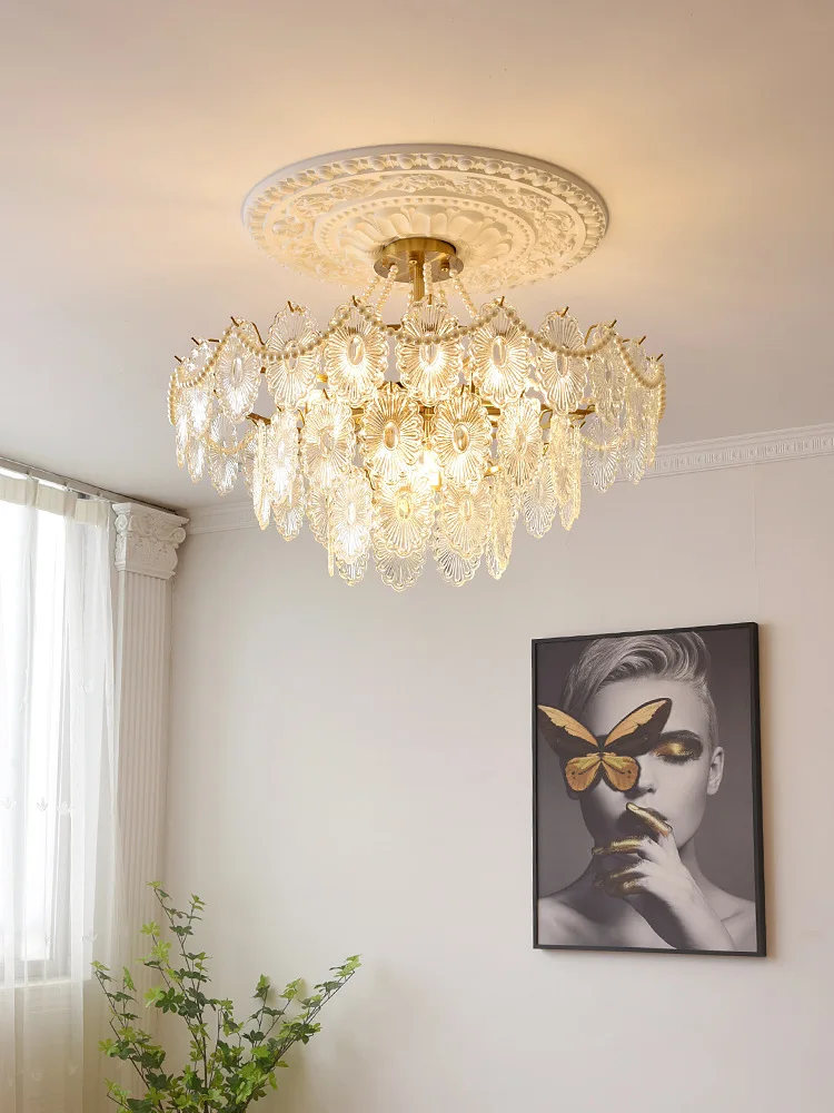 

Bedroom Creamy Wind Vintage Atmosphere Living Room Lights Internet celebrities 2025