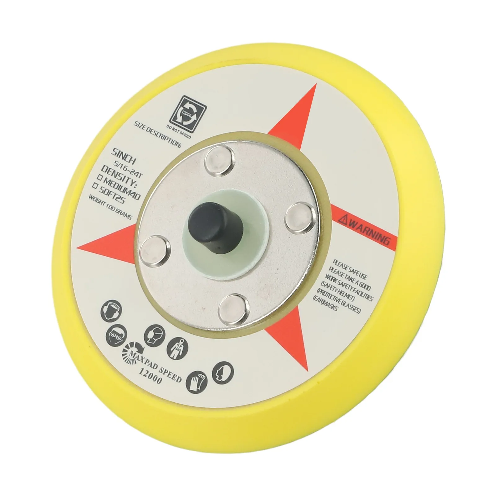 Tool Useful Backing Pad Disc Casting Grinder Chassis Polishing Sanding Disc 12000 RPM Backing Pads For Air Sander