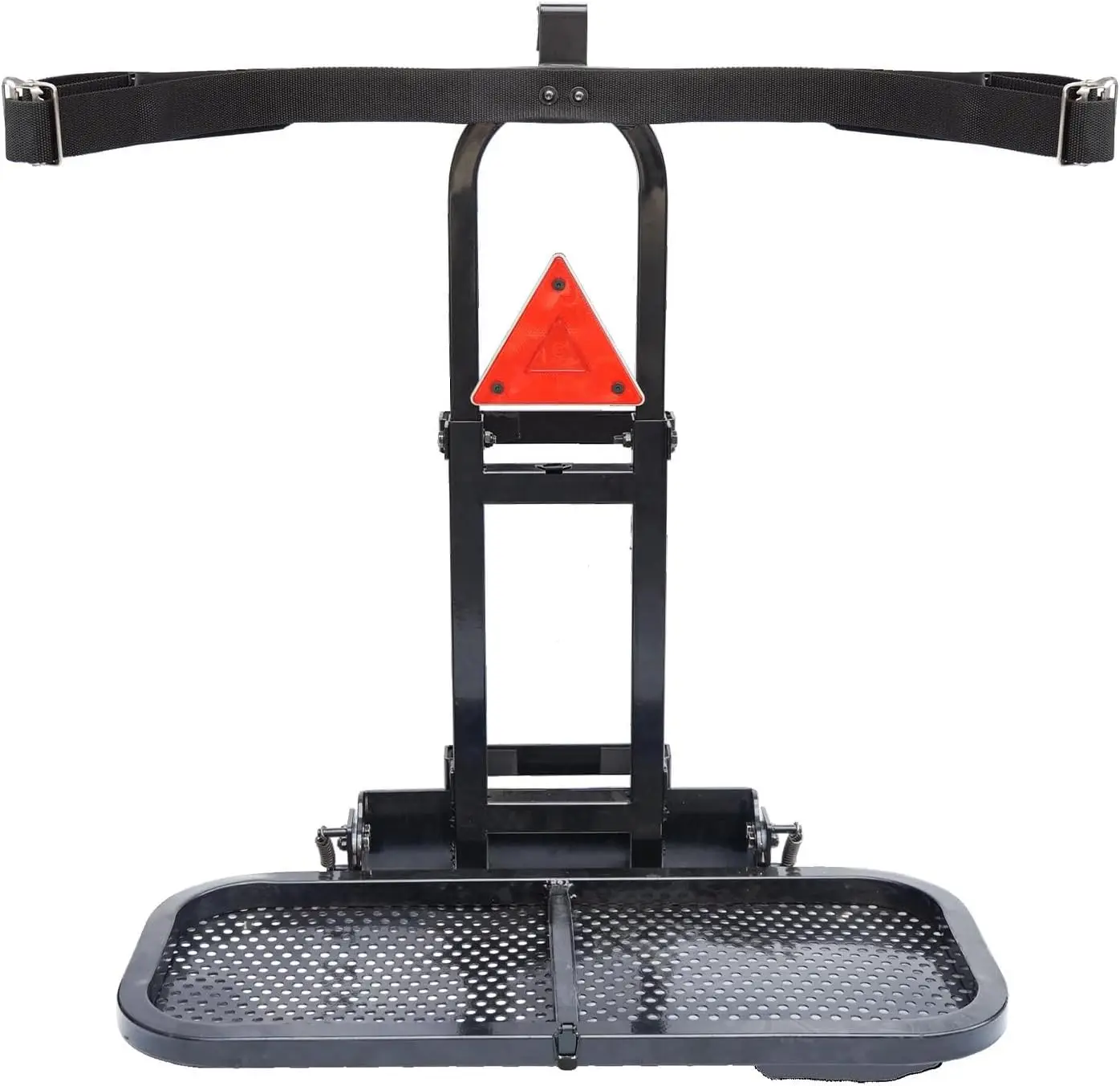 AP01 Universal Foldable Golf Cart Rear Seat Bag Holder for EZGO Club Car Yamaha - for Safety Grip Bar Maximum 8'' Wide