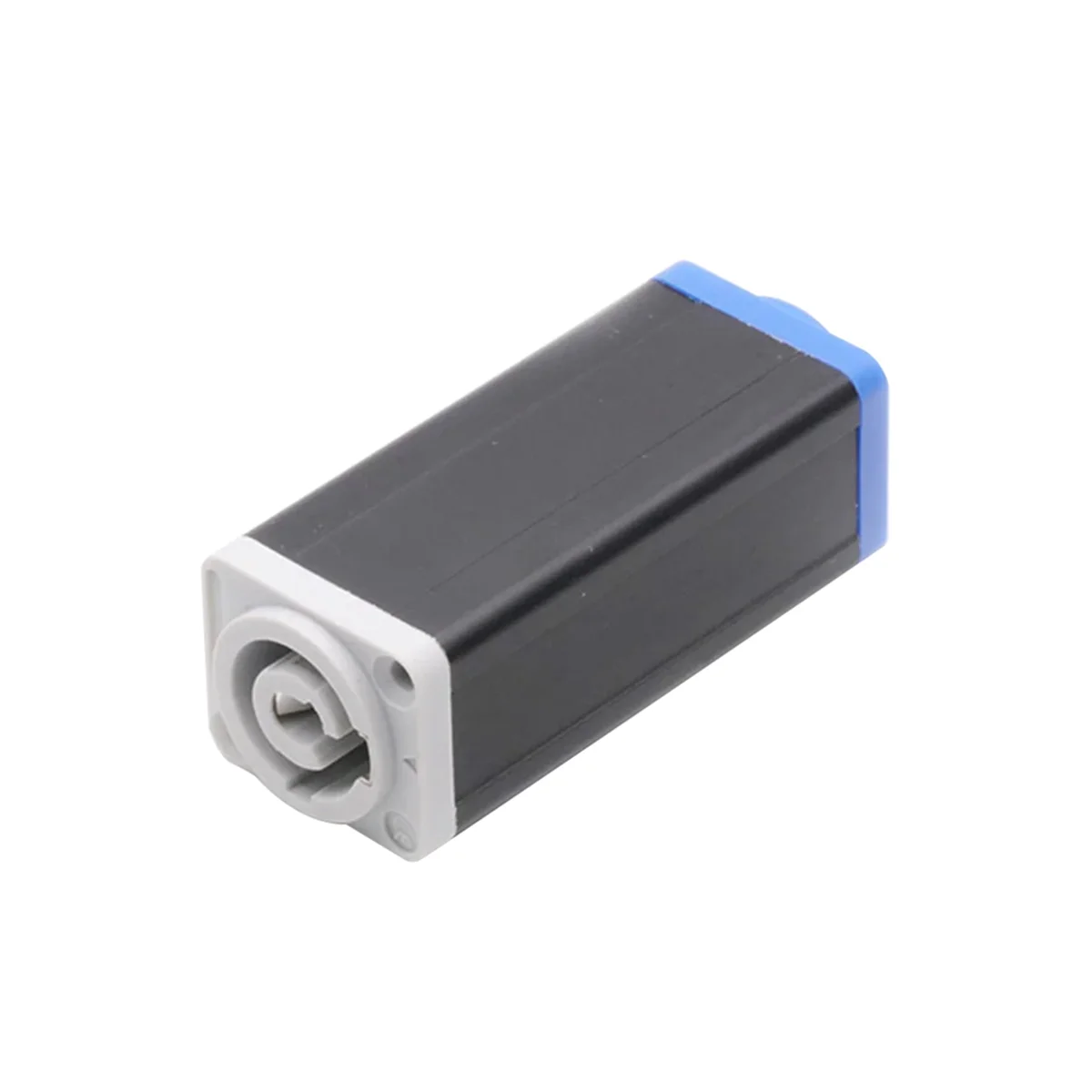 Popular LED PowerCon AC Coupler Adapter Extender Connector High Quality Speakon Panel Mount Straight Adapter Blue to White