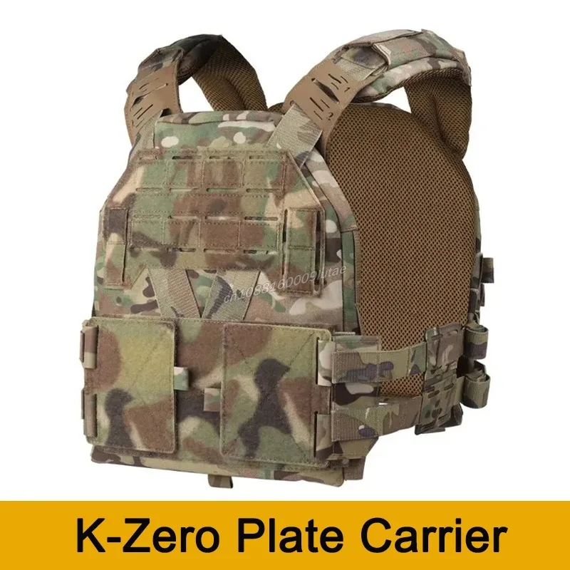 Tactical KZ Plate Carrier Low-profile Hunting Vest New Lightweight Combat Vest MOLLE Quick Release Airsoft Shooting Equipment