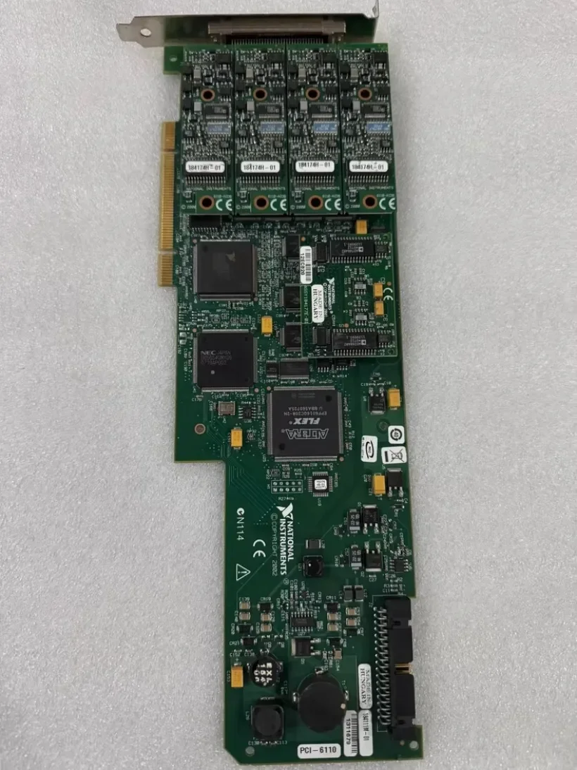 1PC National Instruments NI PCI-6110 Simultaneous Sampling Multifunction DAQ Device for PCI#Xing