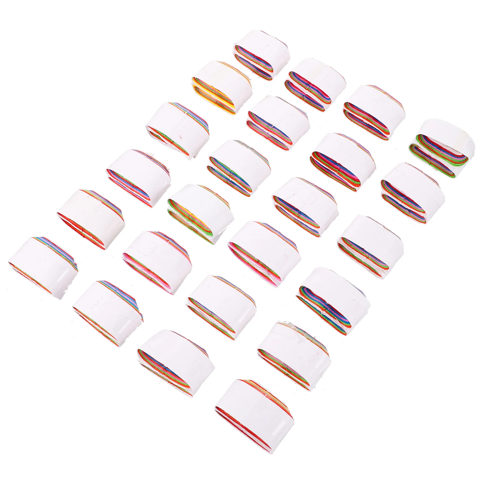 

24 Pcs Charm Spit Paper Rolling Funny Accessory Joy Buzzer Performance Mouth Coils