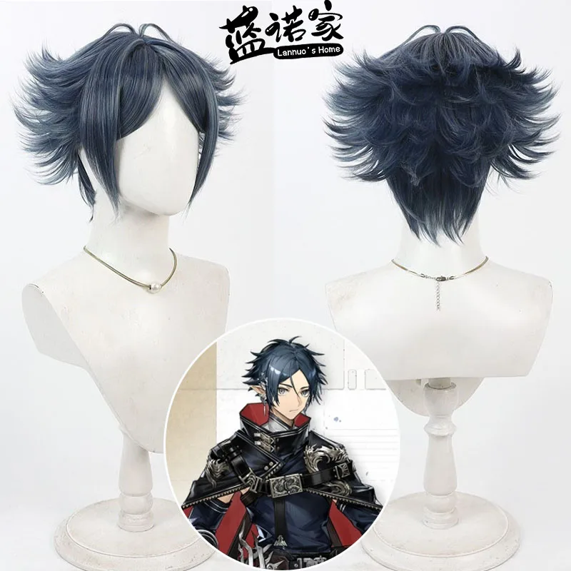 

Игра Arknights Zuo Le Cos, парик для косплея, реквизит для Хэллоуина, синтетические волосы, термостойкое волокно + шапочка для парика